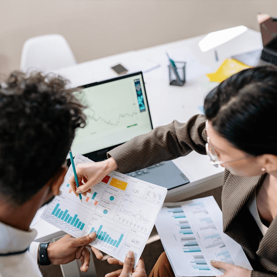 Vexoril performance analytics illustration